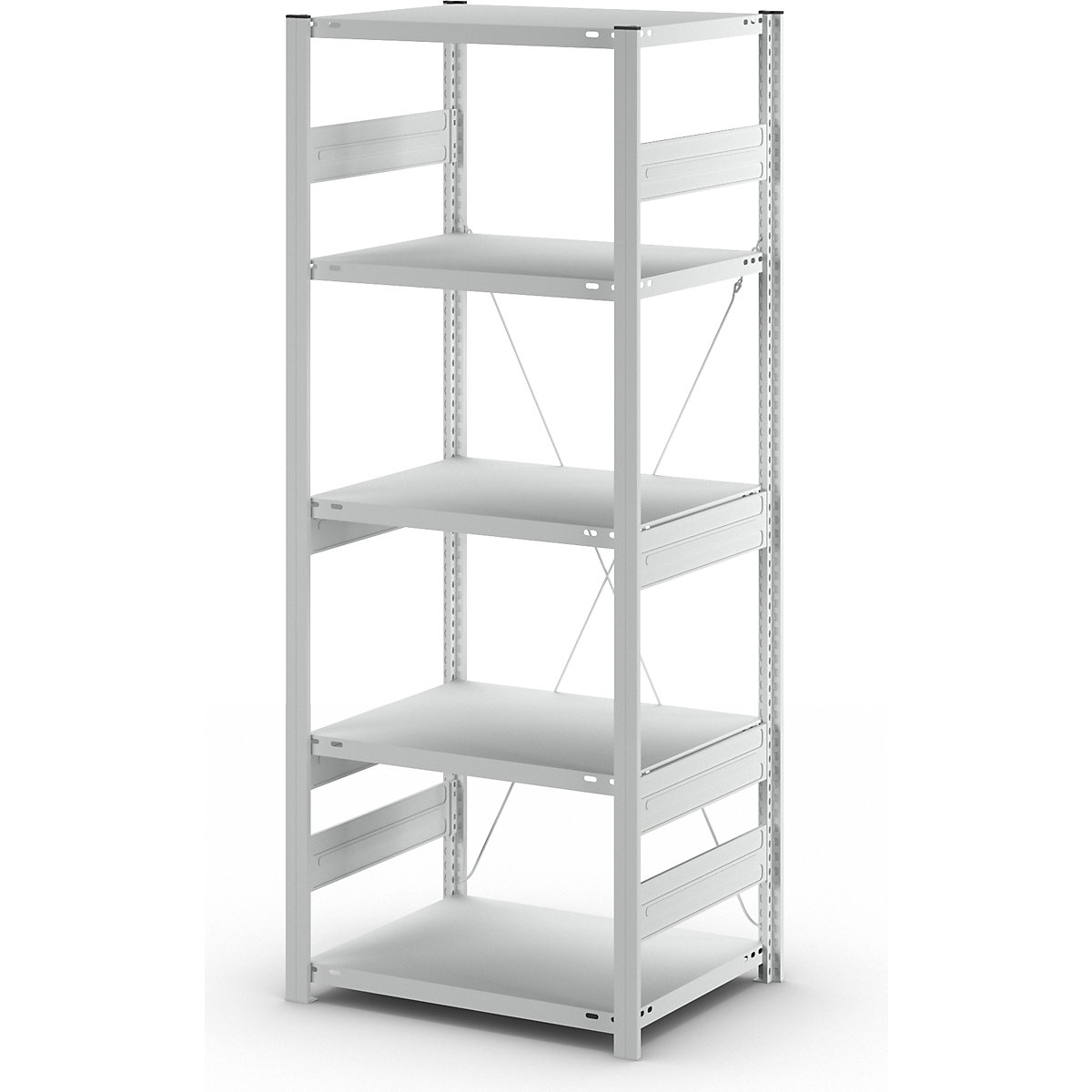 Heavy duty boltless shelving unit – eurokraft pro (Product illustration 220)-219