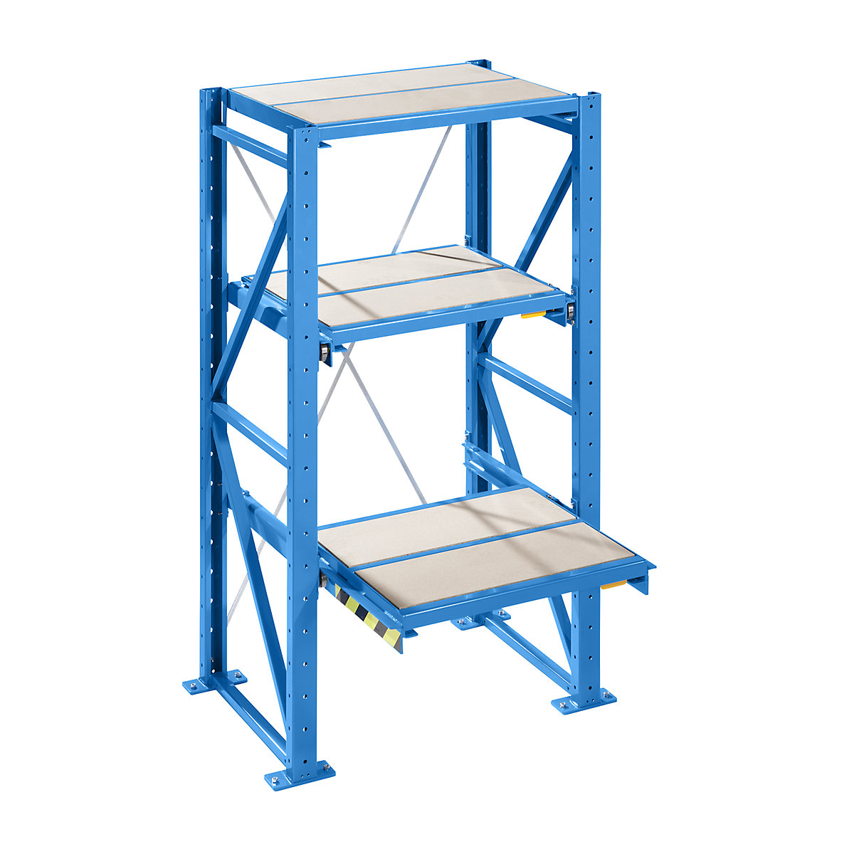 Heavy duty pull-out shelving unit – LISTA (Product illustration 7)-6