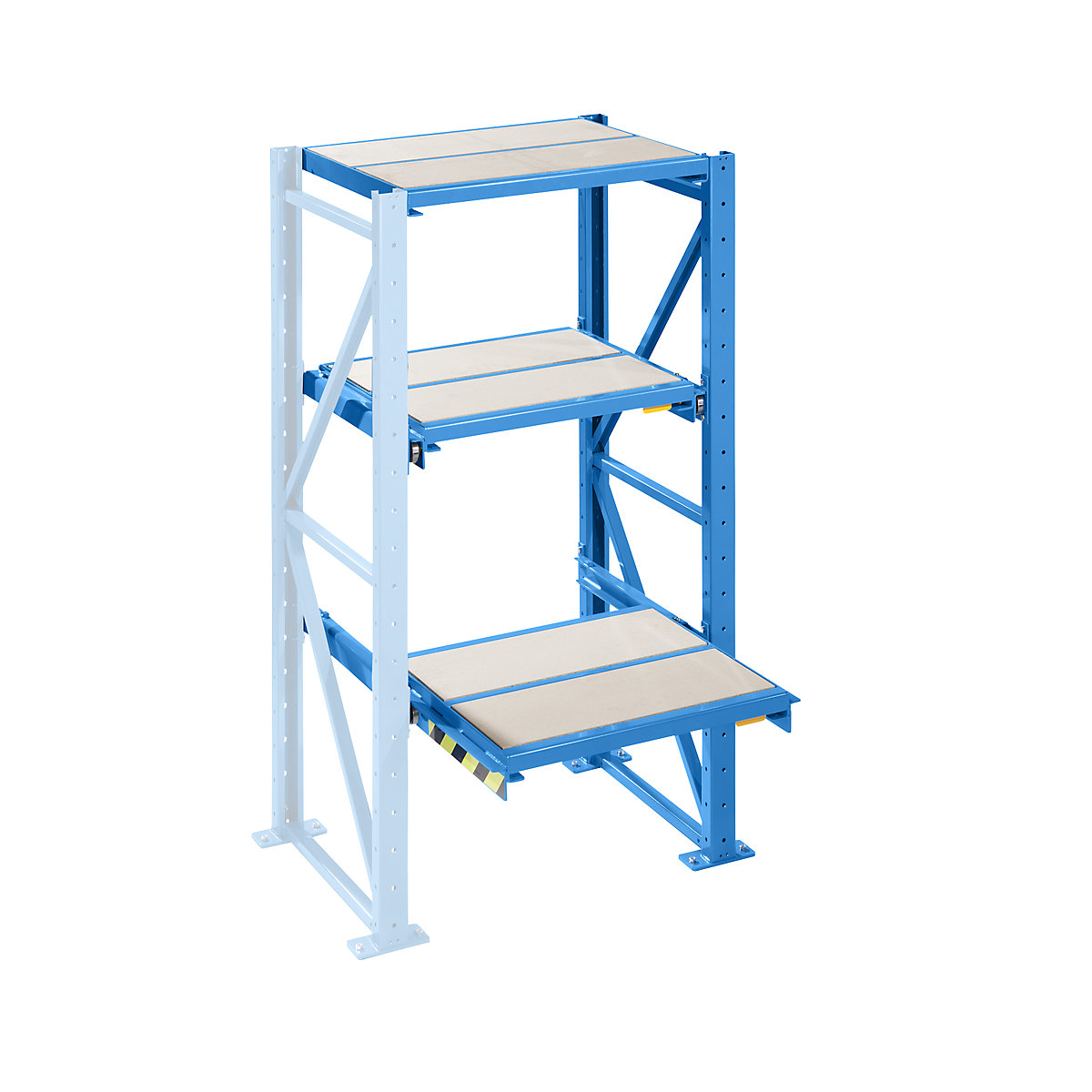 Heavy duty pull-out shelving unit – LISTA (Product illustration 7)-6