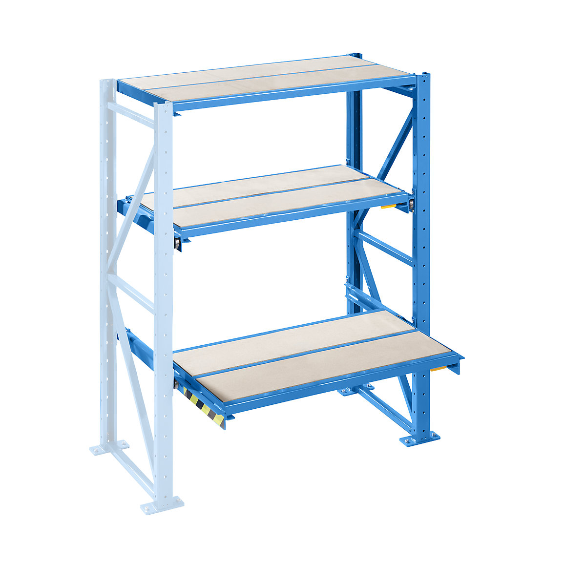 Heavy duty pull-out shelving unit – LISTA (Product illustration 7)-6