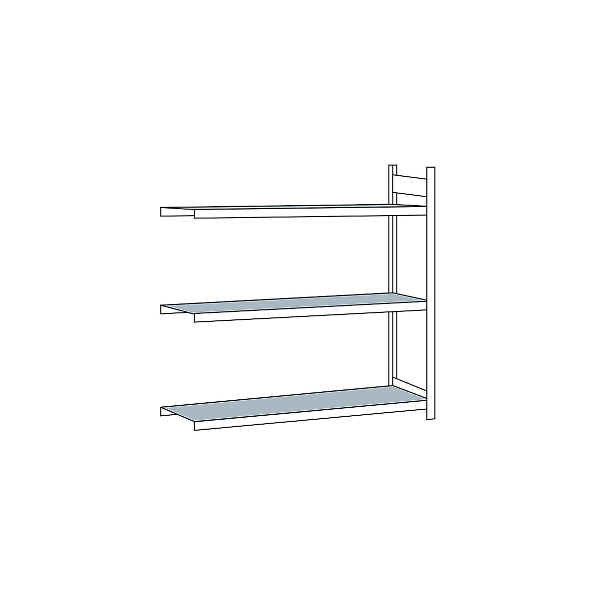 Wide span shelving unit – SCHULTE (Product illustration 168)-167