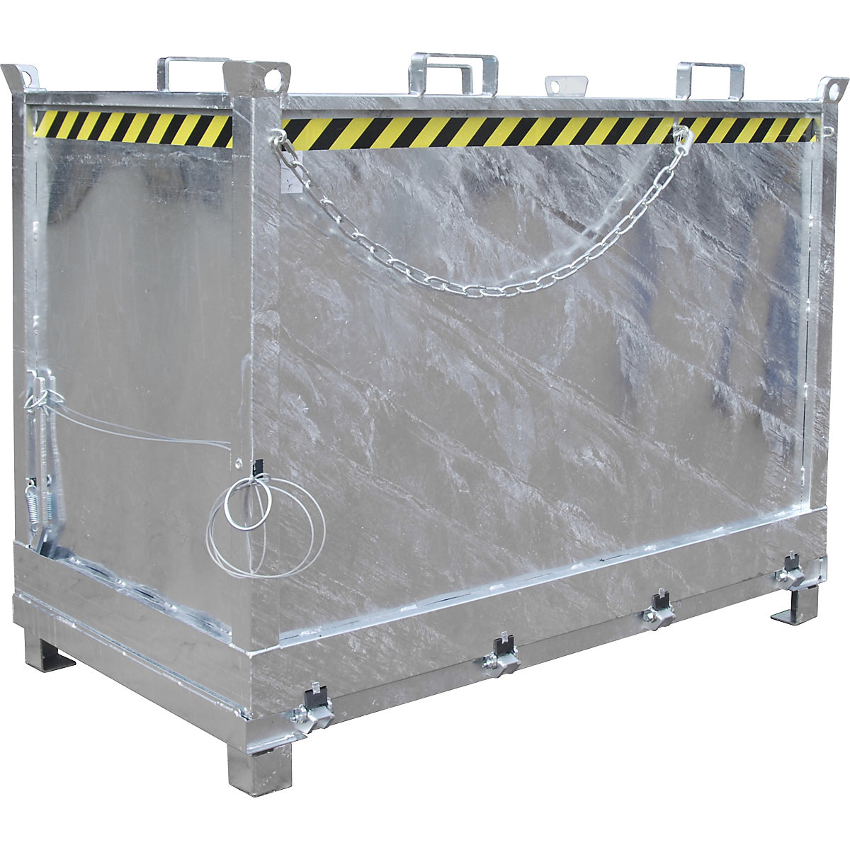 Hinged bottom skip - eurokraft pro