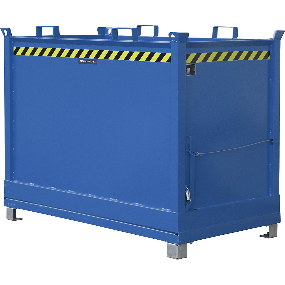 Hinged bottom skip - eurokraft pro