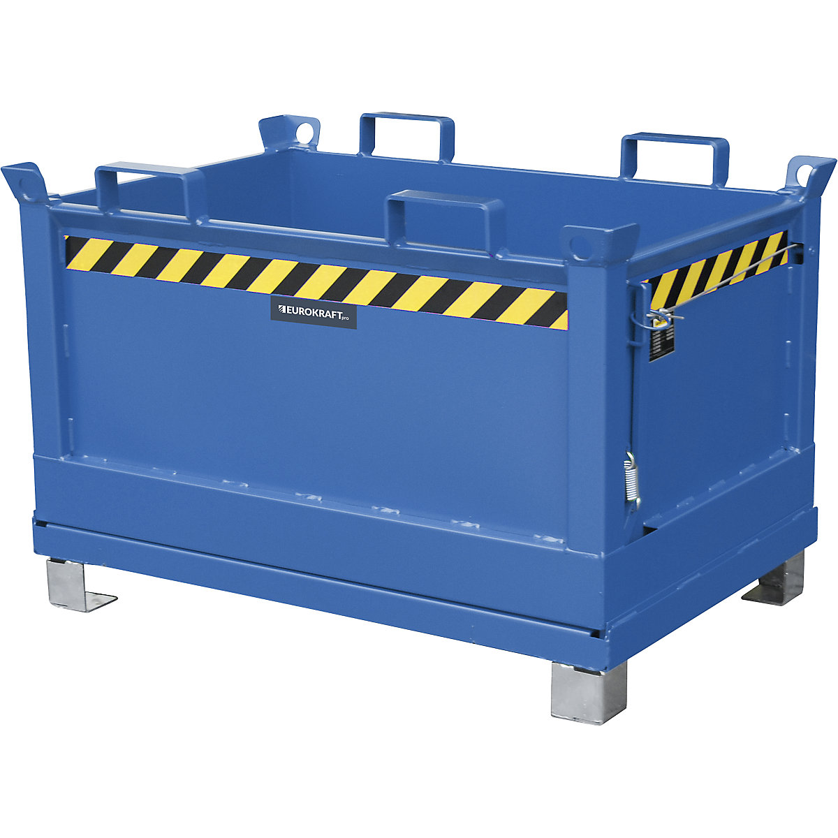 Hinged bottom skip - eurokraft pro