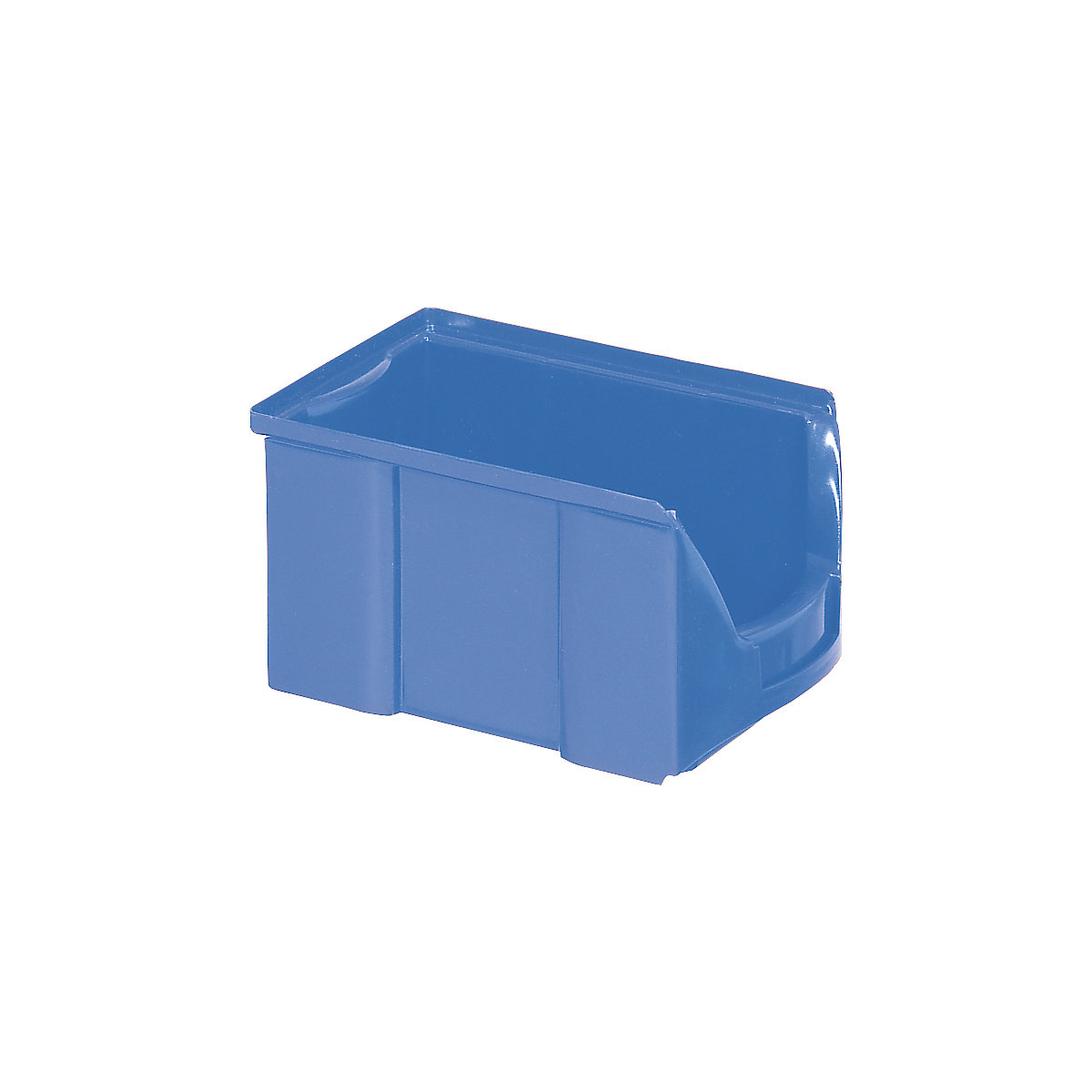 FUTURA open fronted storage bin made of polyethylene