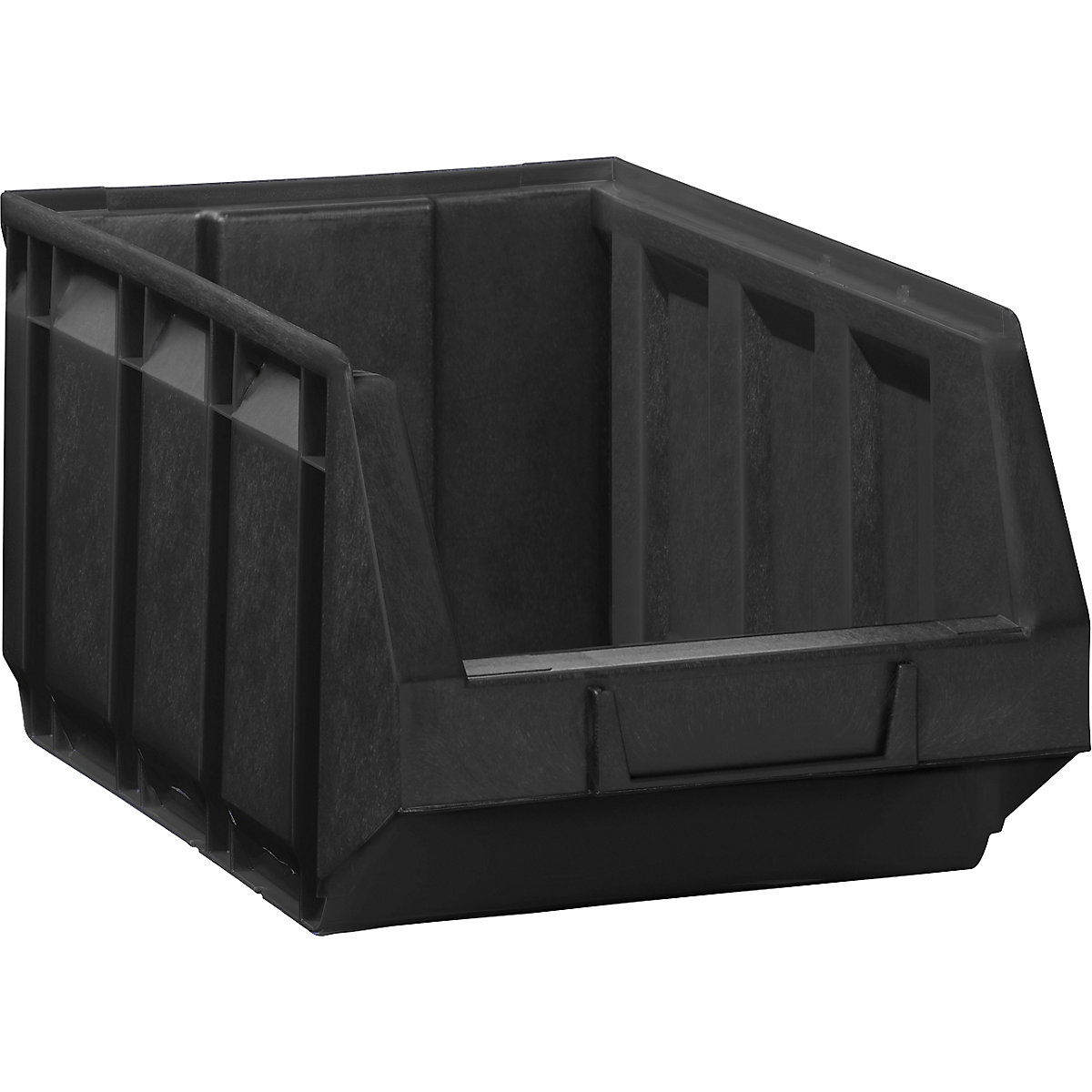 Open fronted storage bin