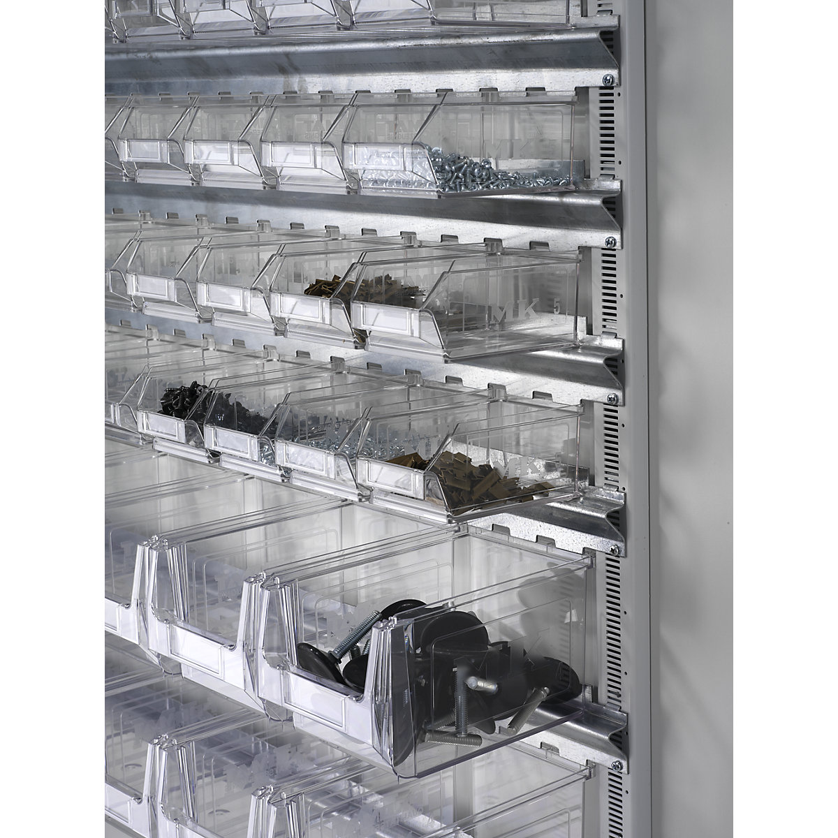 Open fronted storage bins made of SAN – mauser (Product illustration 5)-4