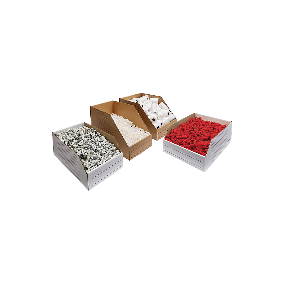Open fronted storage bins - ratioform
