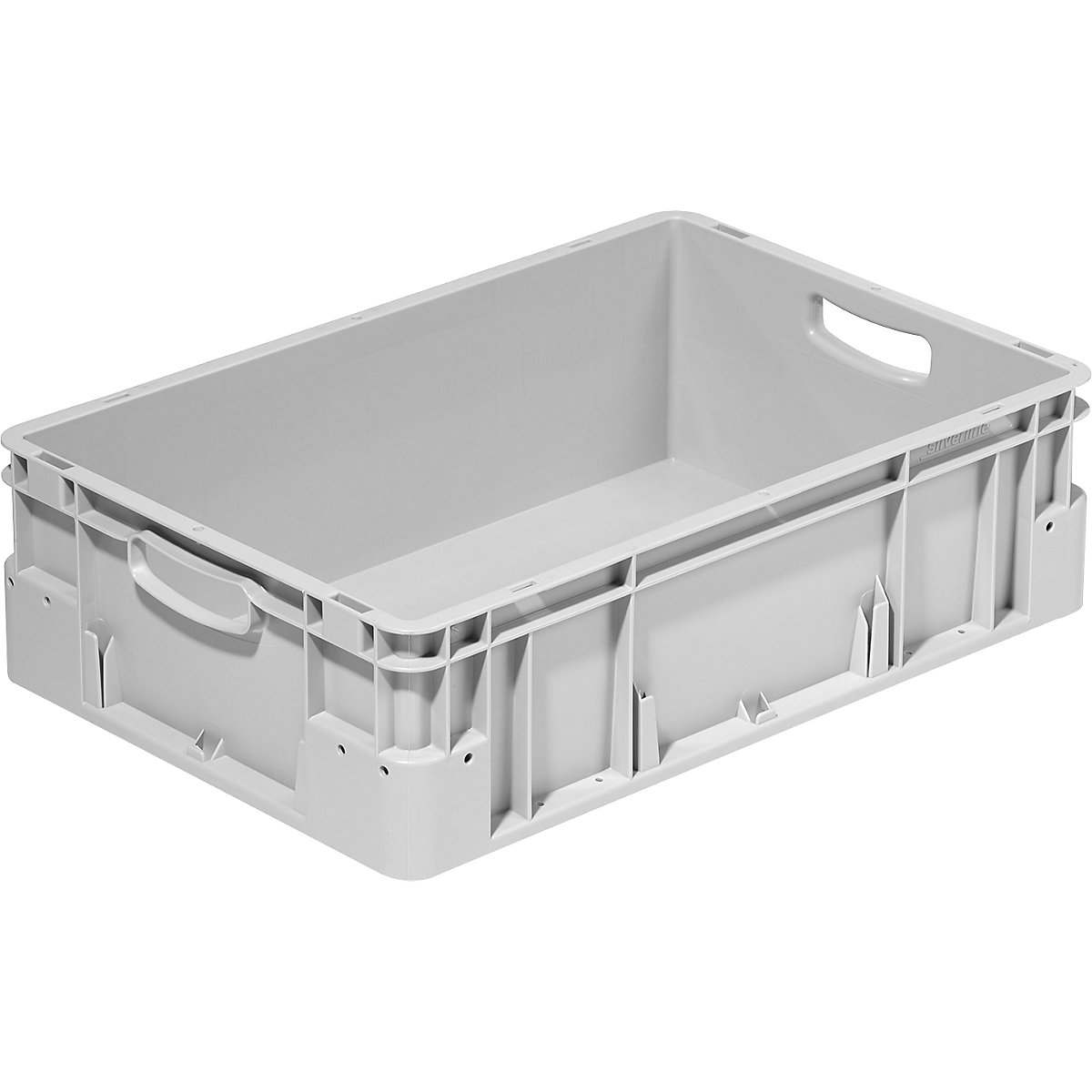 Industrial crate, grey