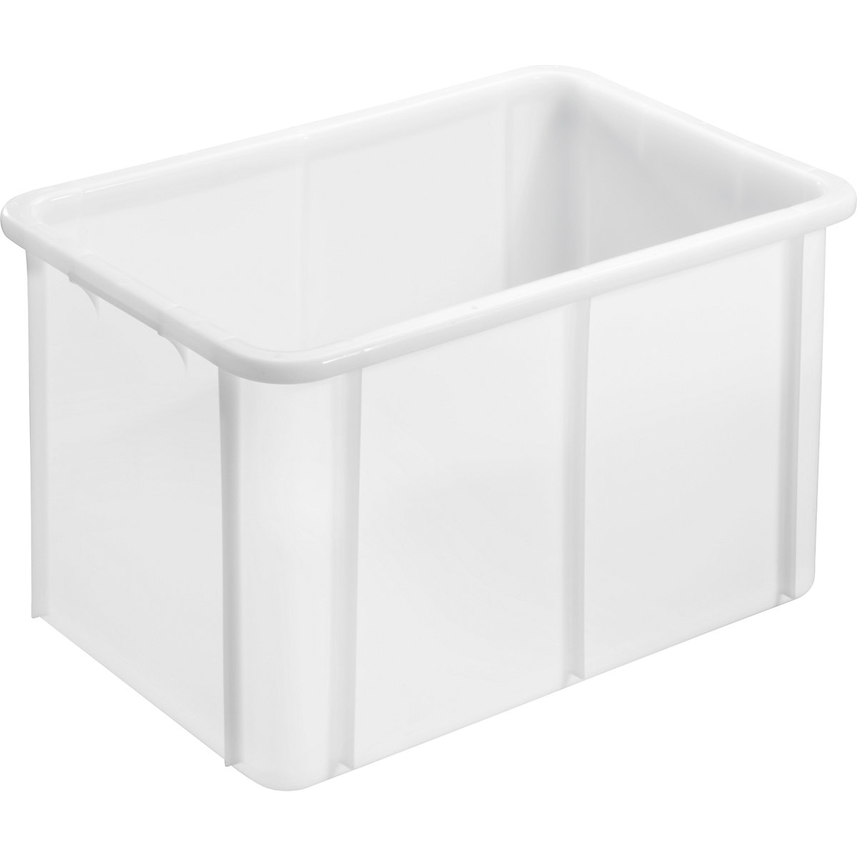 Plastic container, natural colour