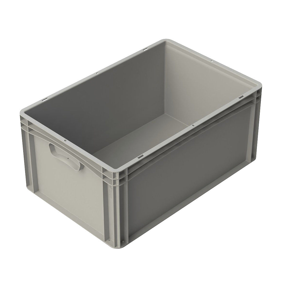 Rigid crate, grey