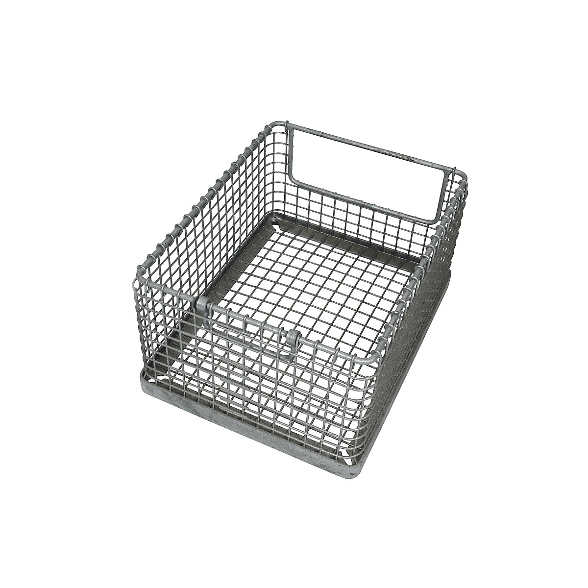 Stacking basket for heavy items