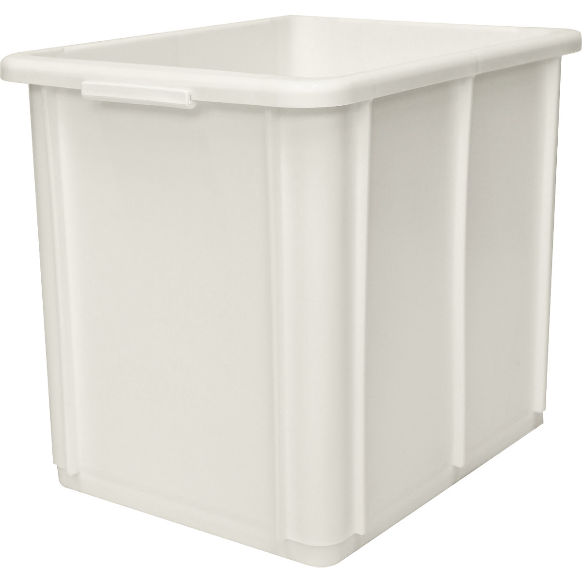 Stacking container made of polypropylene