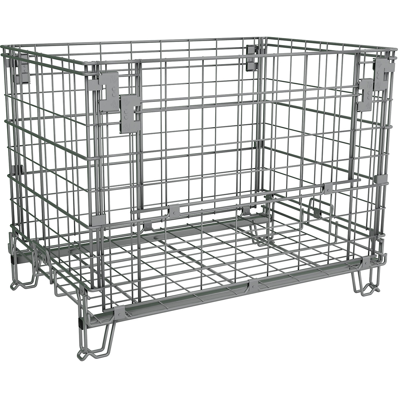 Collapsible mesh pallet: LxW 1160 x 800 mm, effective height 770 mm ...