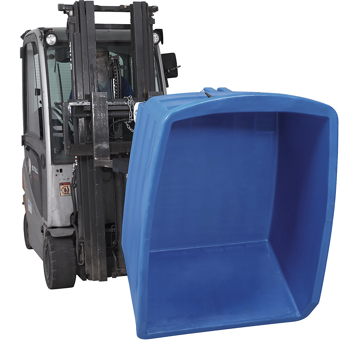 Heavy duty tilting skip made of PE (Product illustration 5)-4