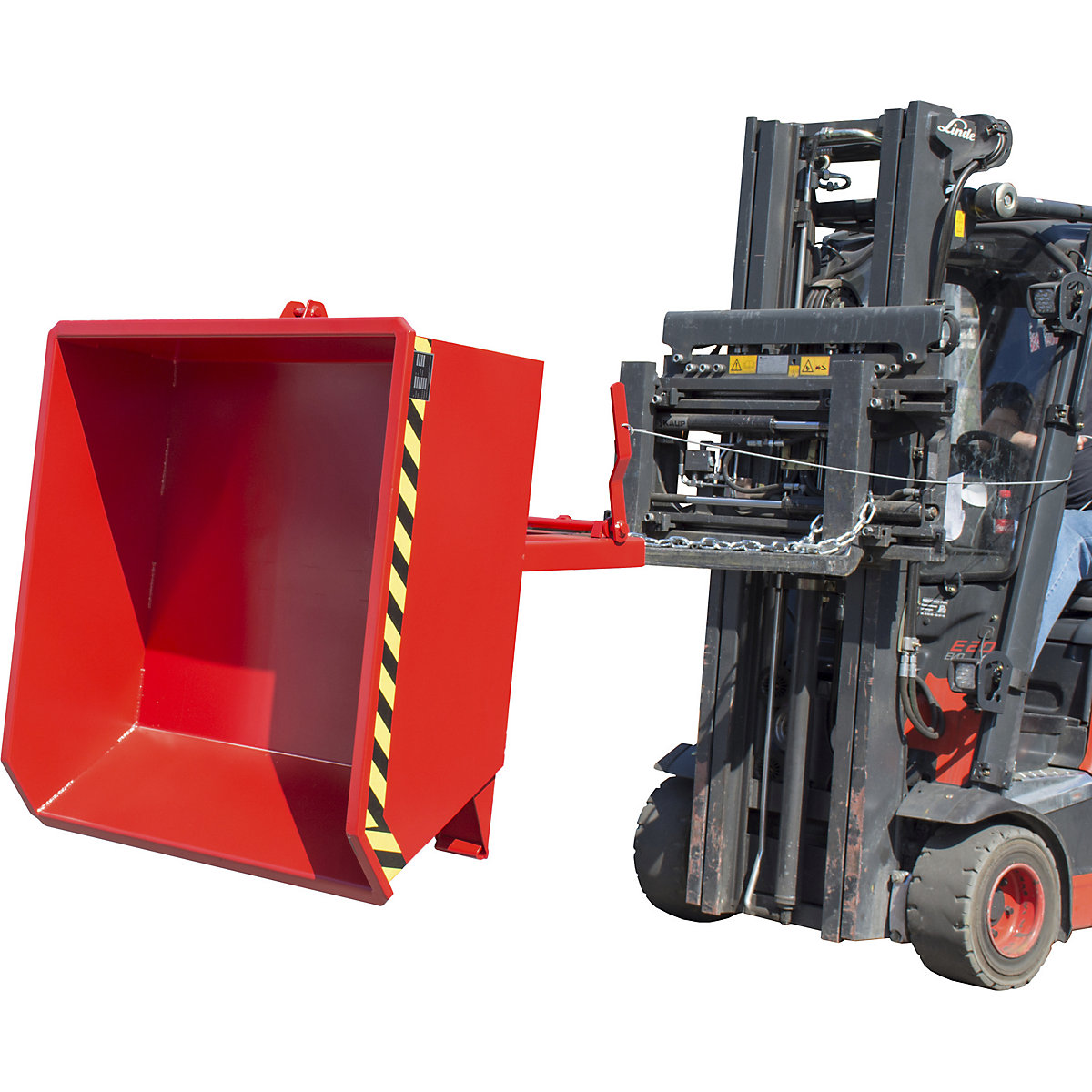 Mini tilting skip – eurokraft pro (Product illustration 5)-4