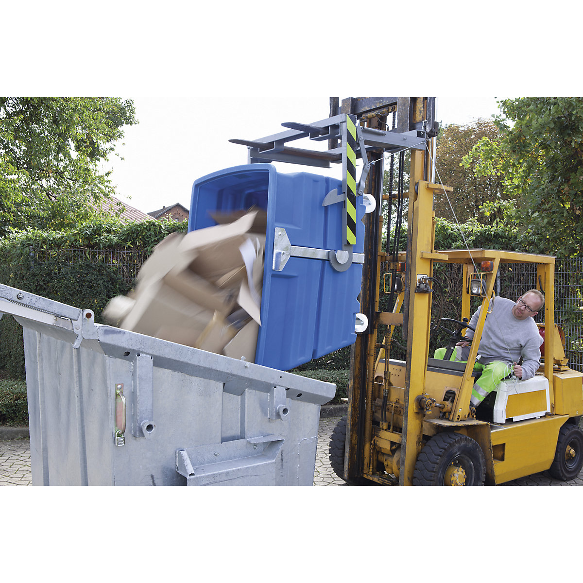 Tilting skip, PE (Product illustration 4)-3