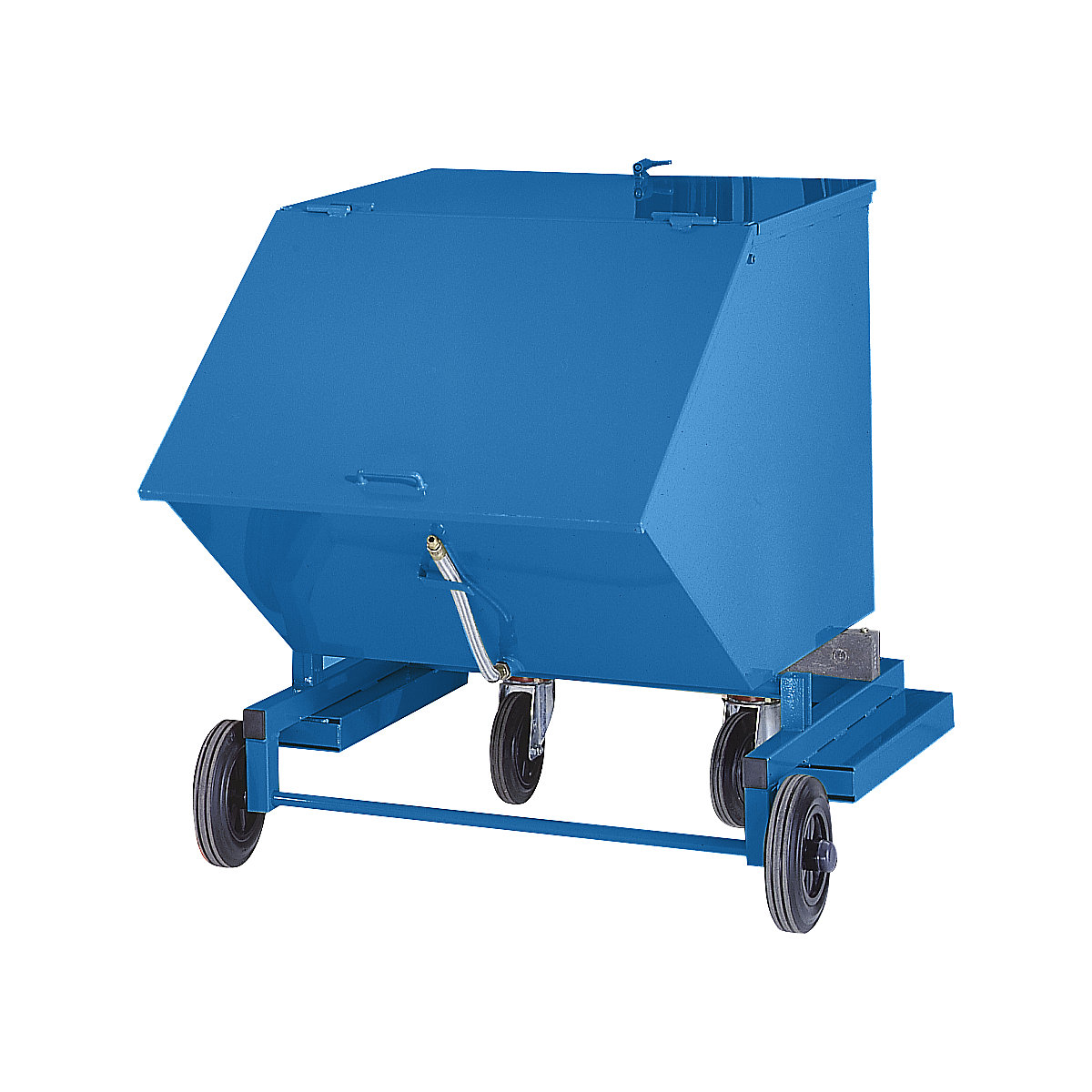 Tilting skip for bulk material - eurokraft pro