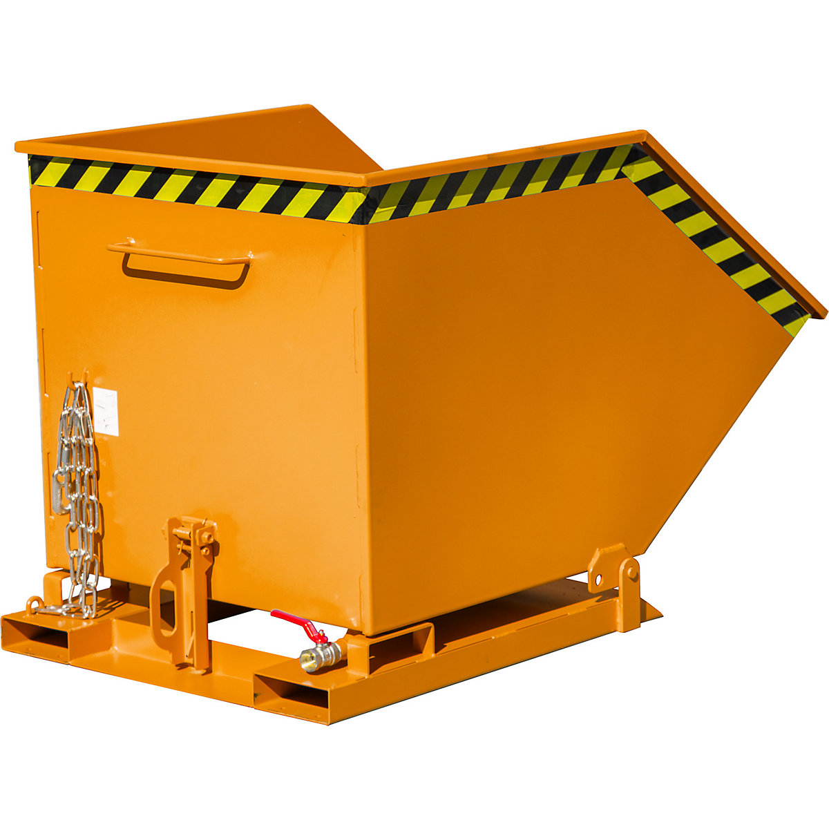 Tilting skip for metal swarf – eurokraft pro (Product illustration 8)-7