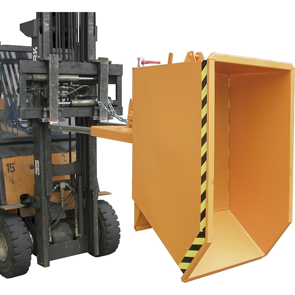 Tilting skip for shavings, low overall height (E) – eurokraft pro (Product illustration 9)-8