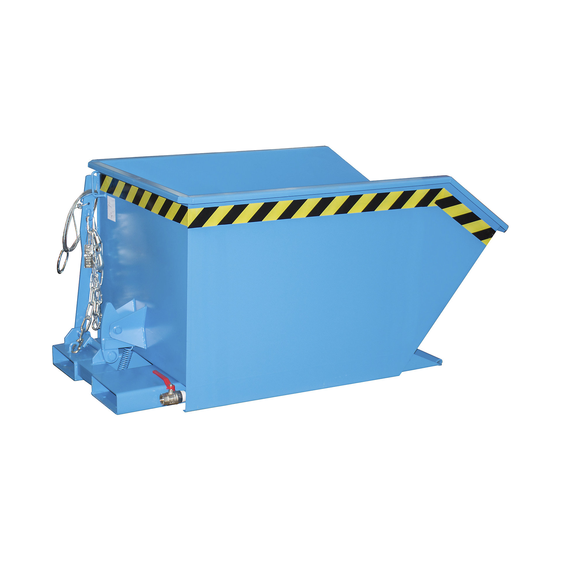 Tilting skip for shavings, low overall height (E) – eurokraft pro ...