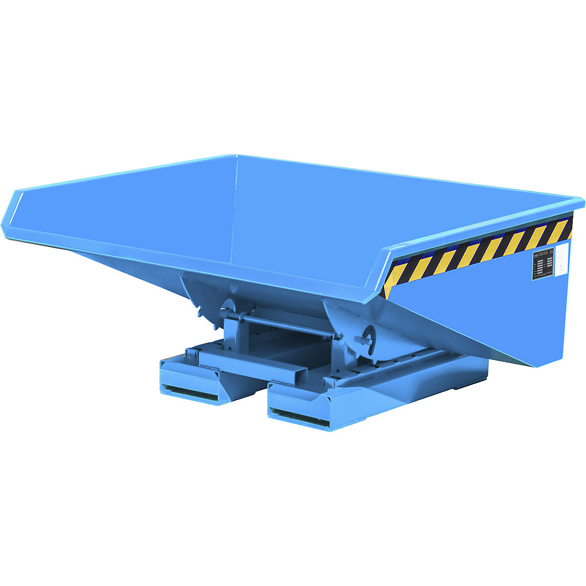 Tilting skip incl. roll-off mechanism – eurokraft pro (Product illustration 10)-9