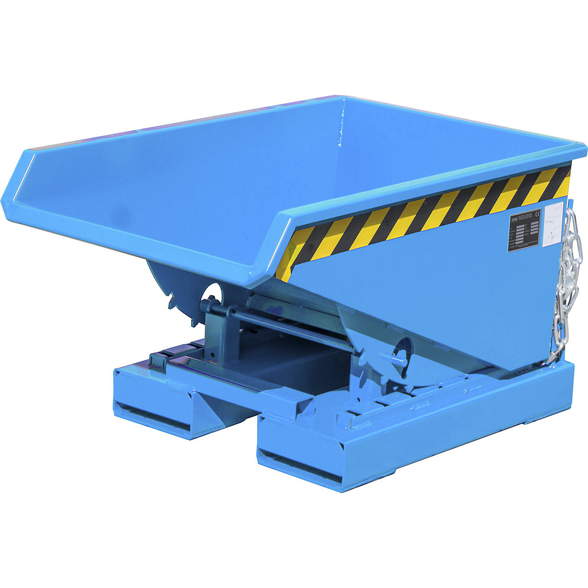 Tilting skip incl. roll-off mechanism – eurokraft pro (Product illustration 10)-9