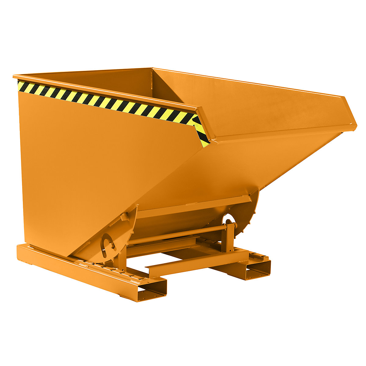 Tilting skip incl. roll-off mechanism - eurokraft pro