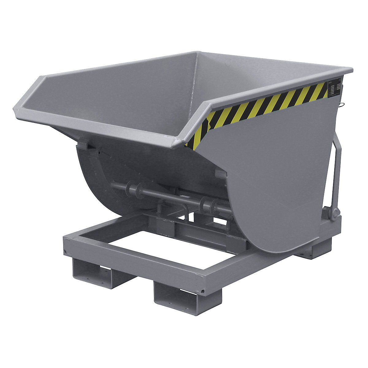 Tilting skip, narrow version - eurokraft pro