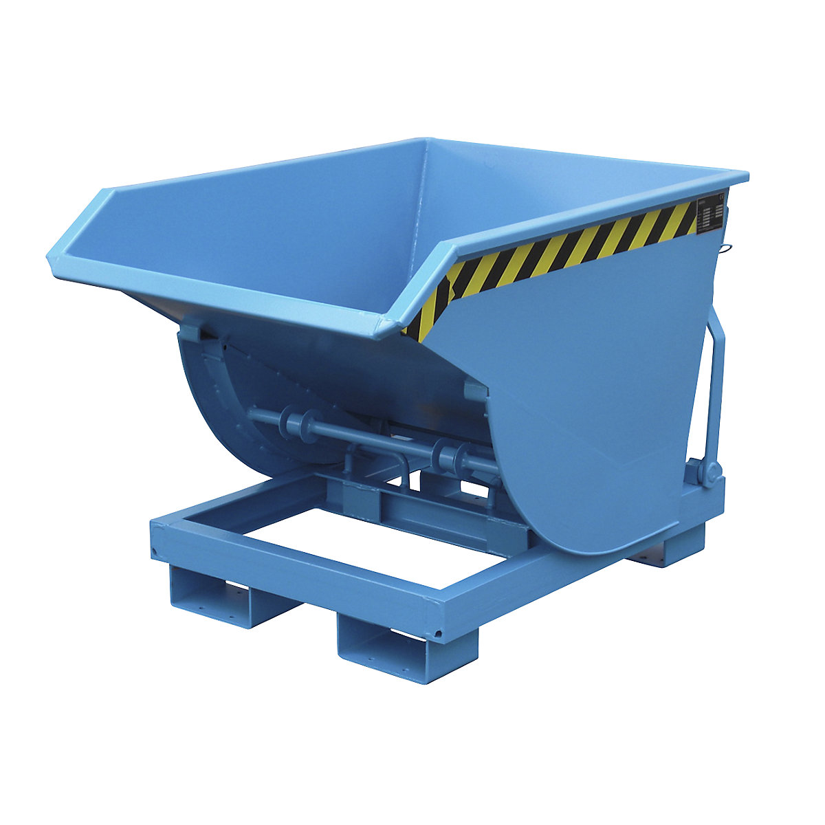Tilting skip, narrow version - eurokraft pro