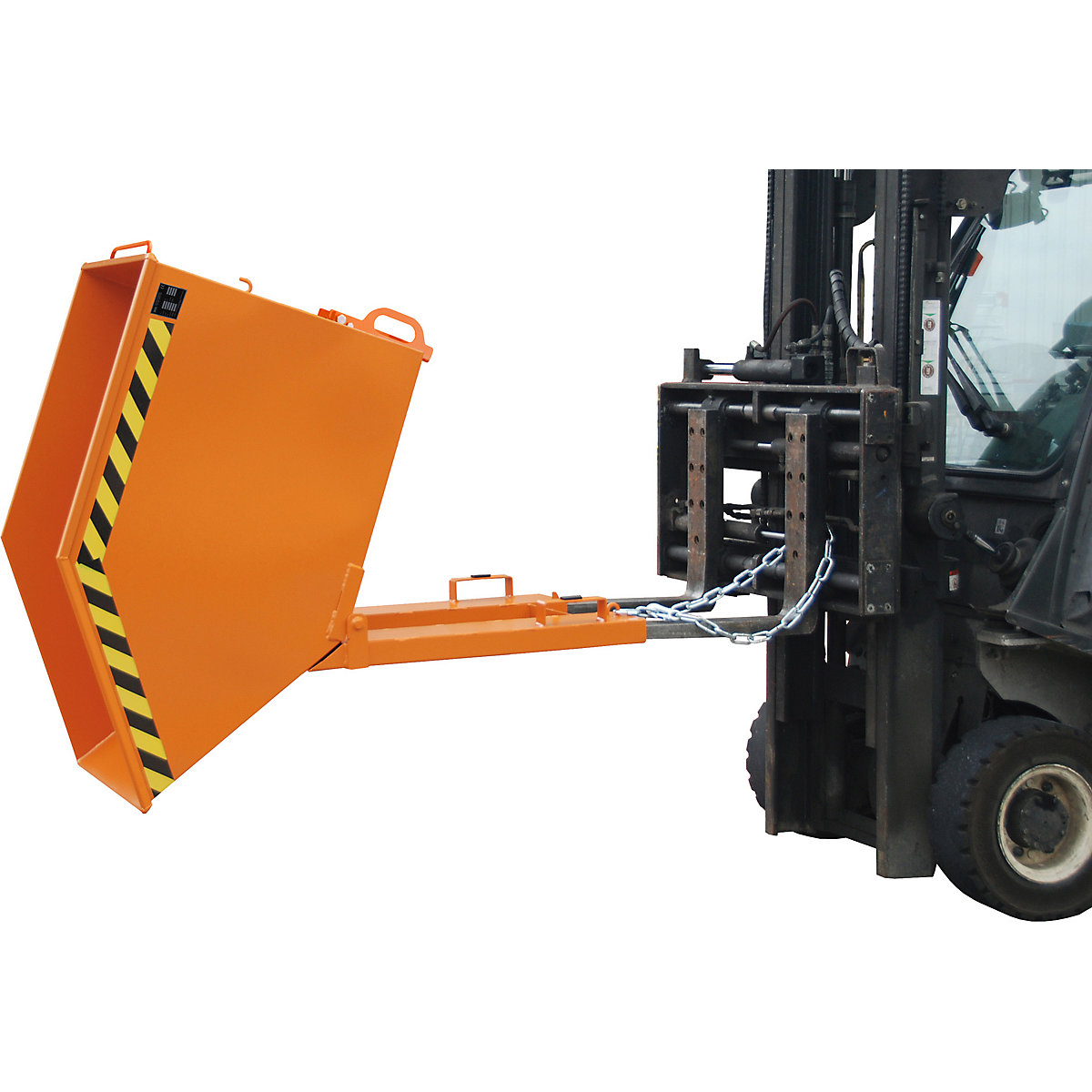 Tilting skip with tilting mechanism – eurokraft pro (Product illustration 5)-4
