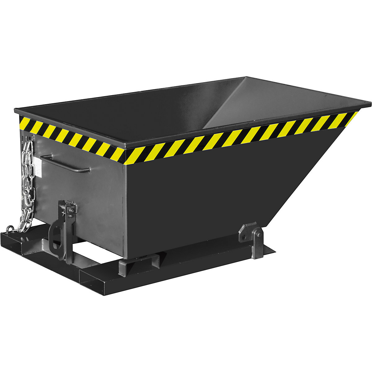 Tilting skip with tilting mechanism – eurokraft pro (Product illustration 6)-5