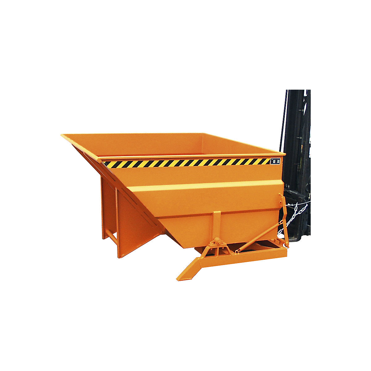 XXL tilting skip with positioning aid - eurokraft pro