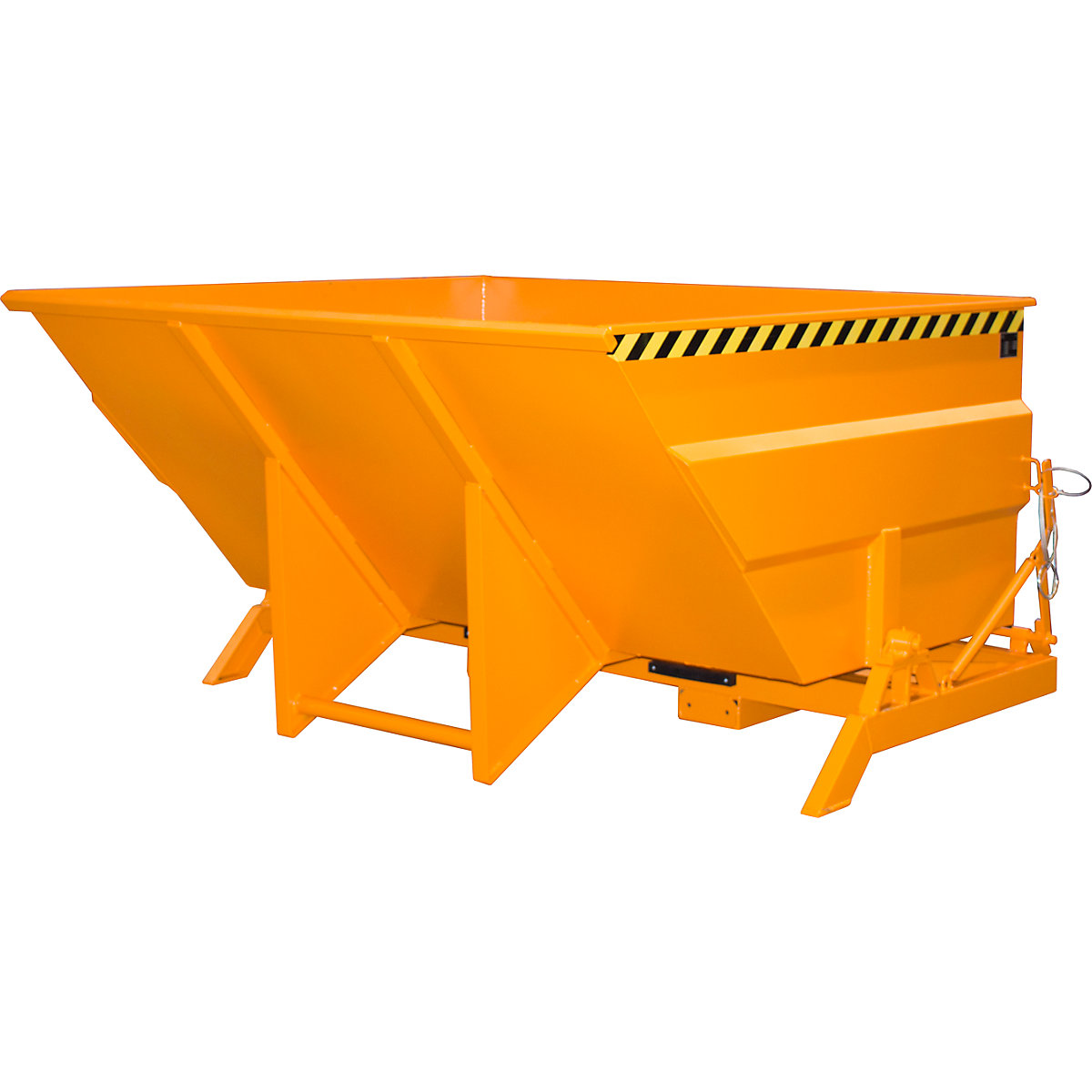 XXL tilting skip with positioning aid - eurokraft pro