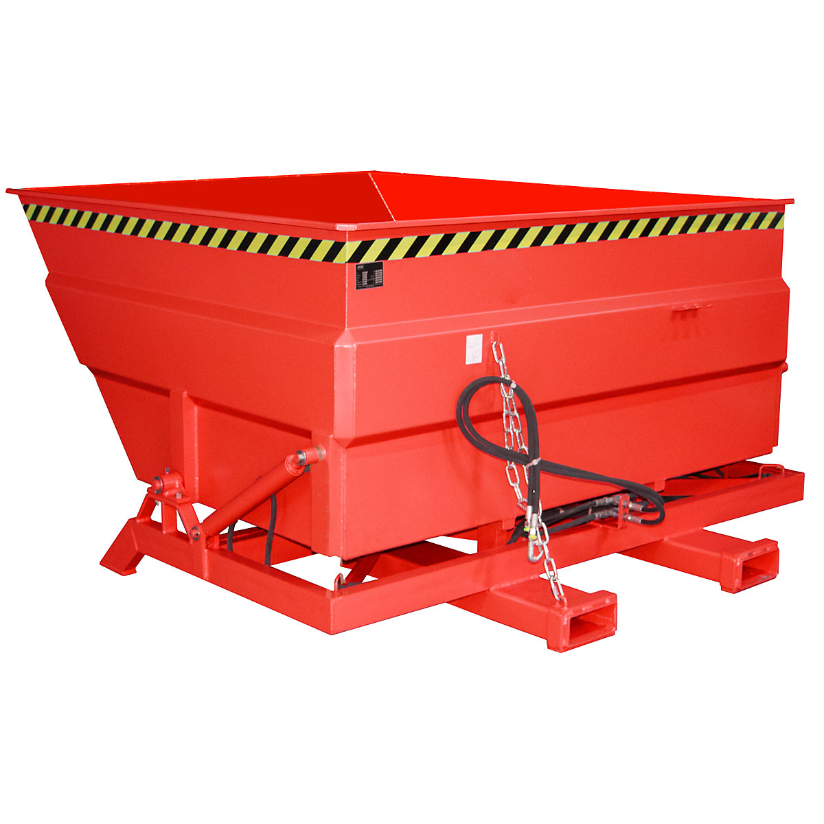 XXL tilting skip with positioning aid - eurokraft pro