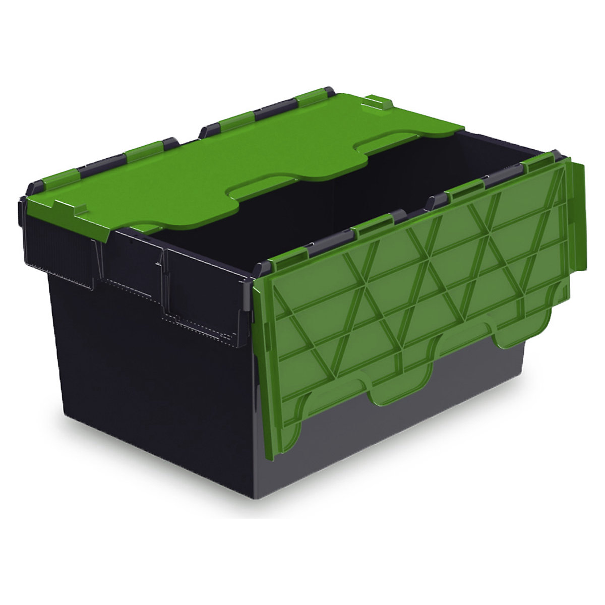 Attached Lid Containers