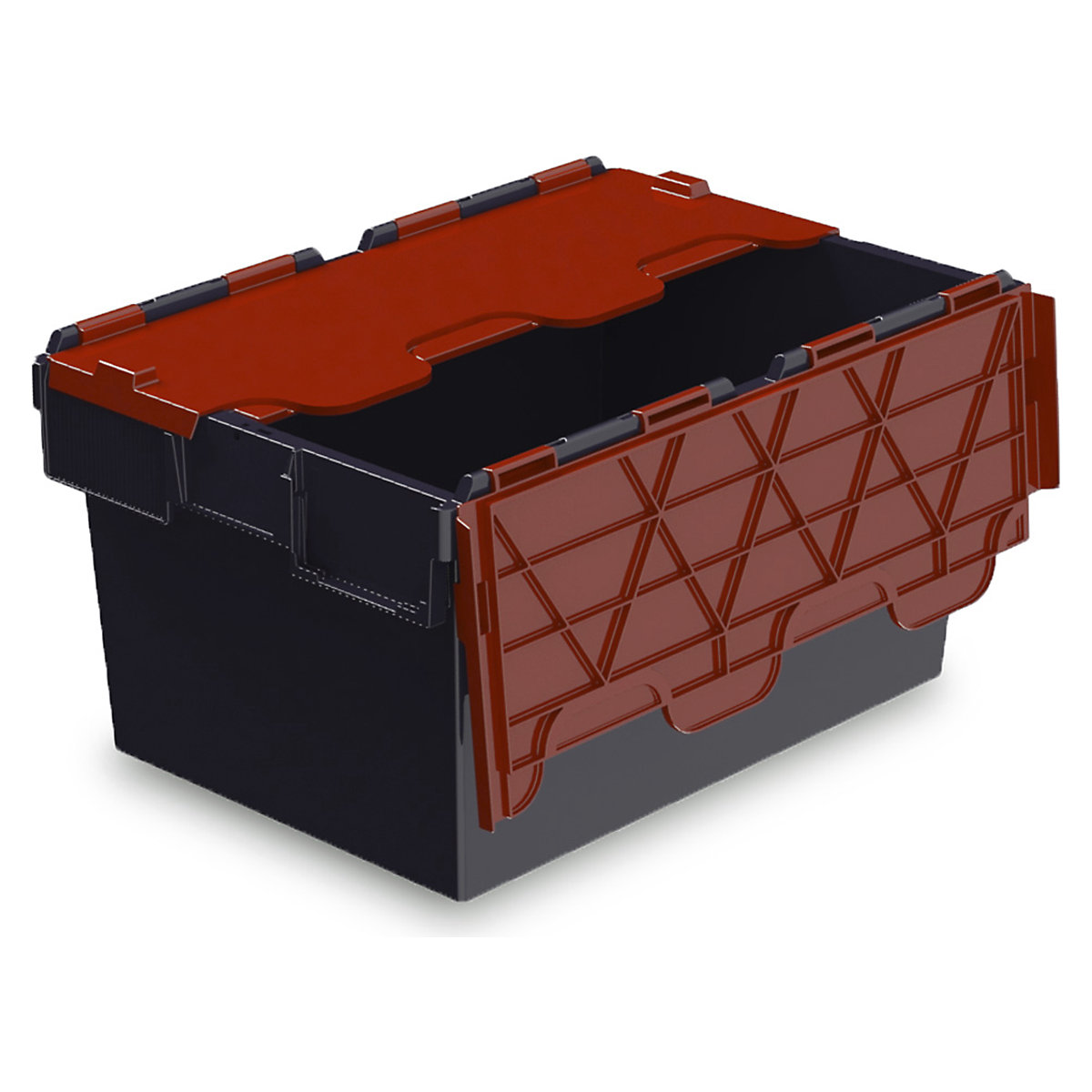 Attached Lid Containers
