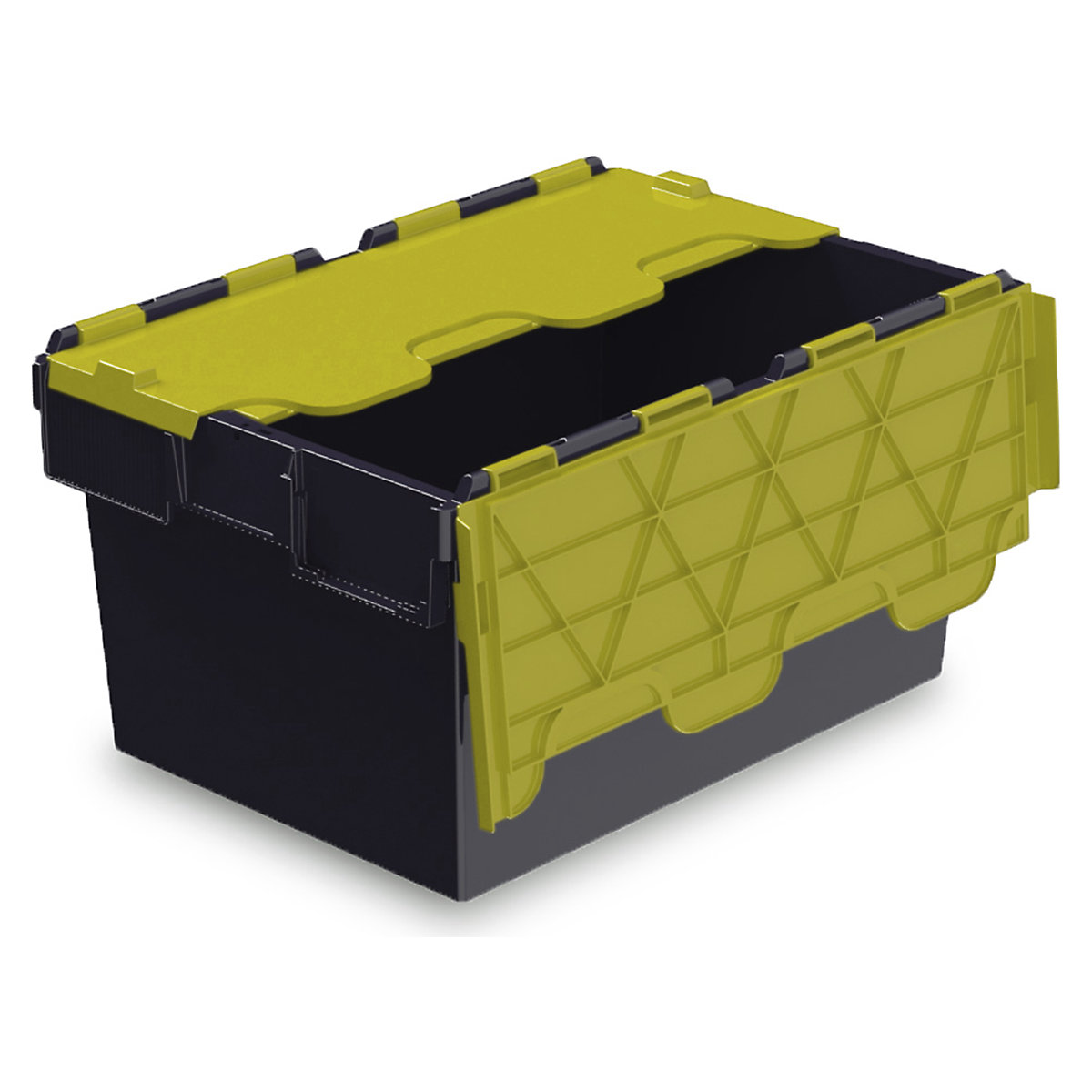 Attached Lid Containers