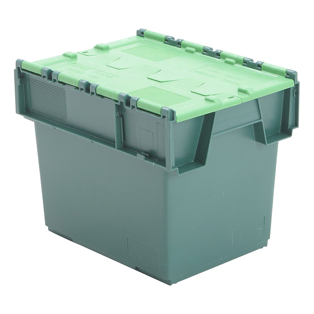 Attached Lid Containers