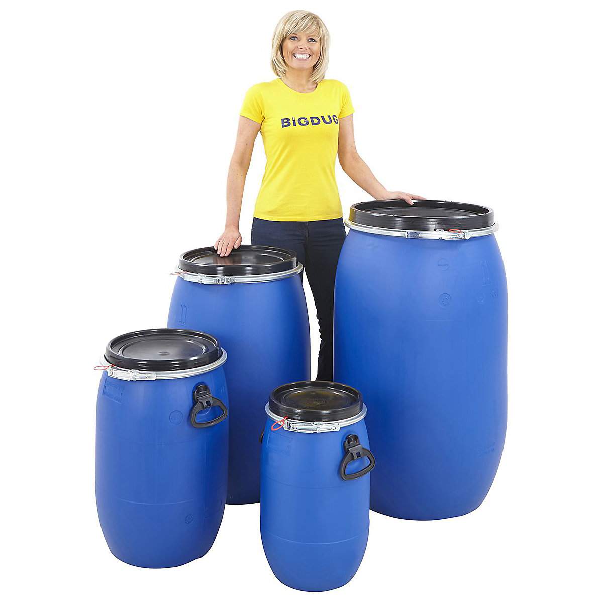 Plastic Open Top Drums
