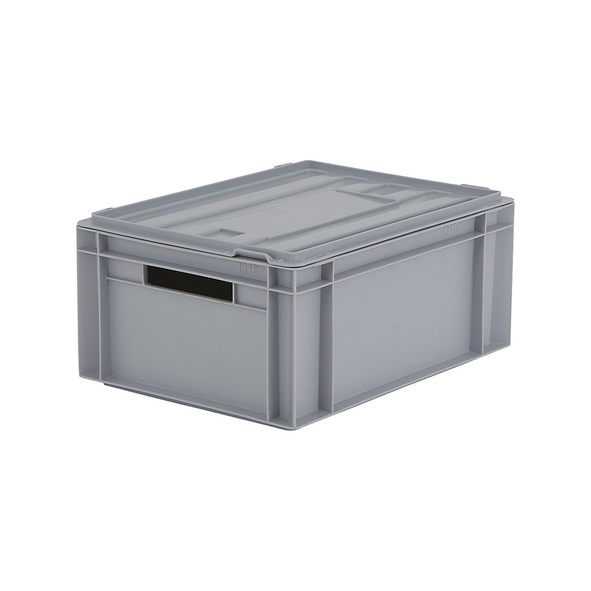 BiGDUG Euro Stacking Boxes with Hinged Lids