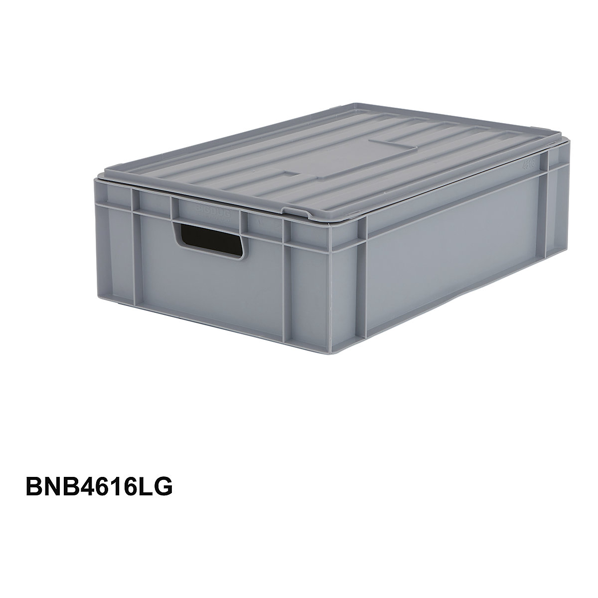 BiGDUG Euro Stacking Boxes with Hinged Lids (Product illustration 8)-7