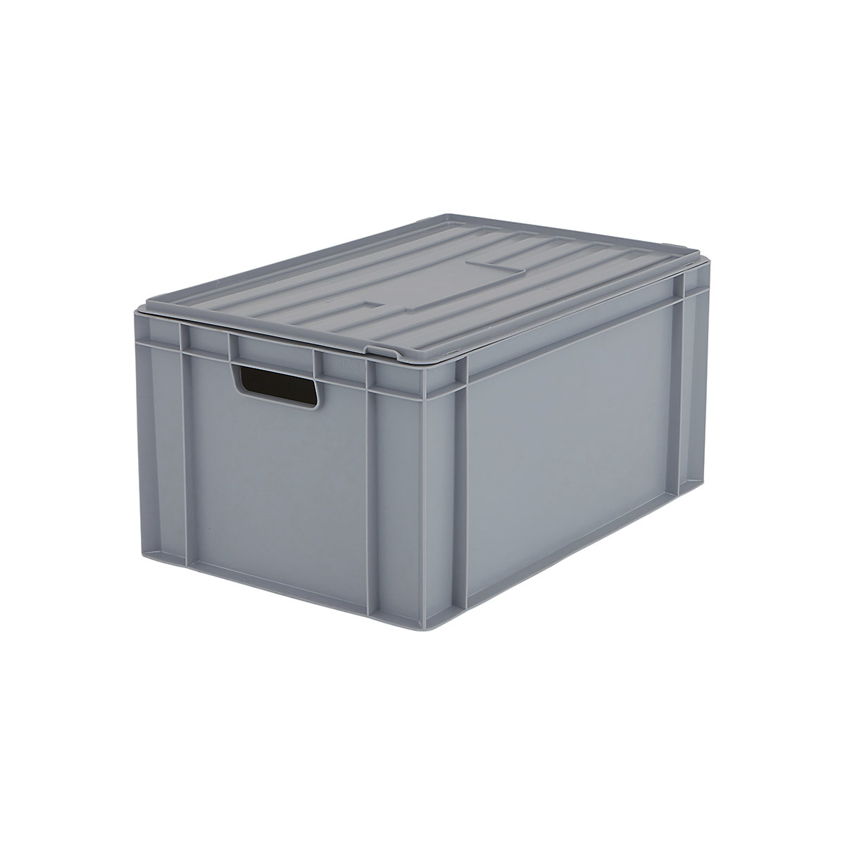 BiGDUG Euro Stacking Boxes with Hinged Lids