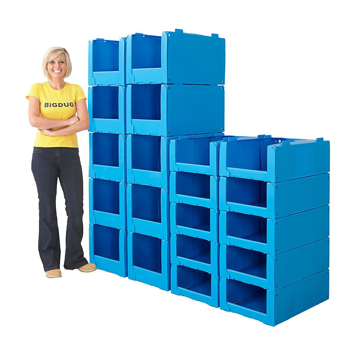 Correx Euro Stacking Pick Bin Mega Deal
