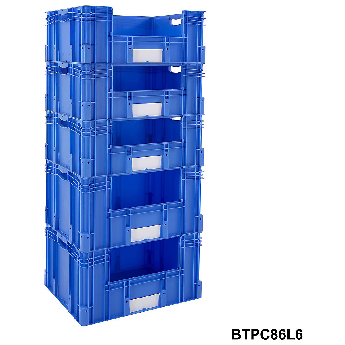 Euro Stacking Pick Bin Columns With Side Opening 600mm Depth (Product illustration 9)-8