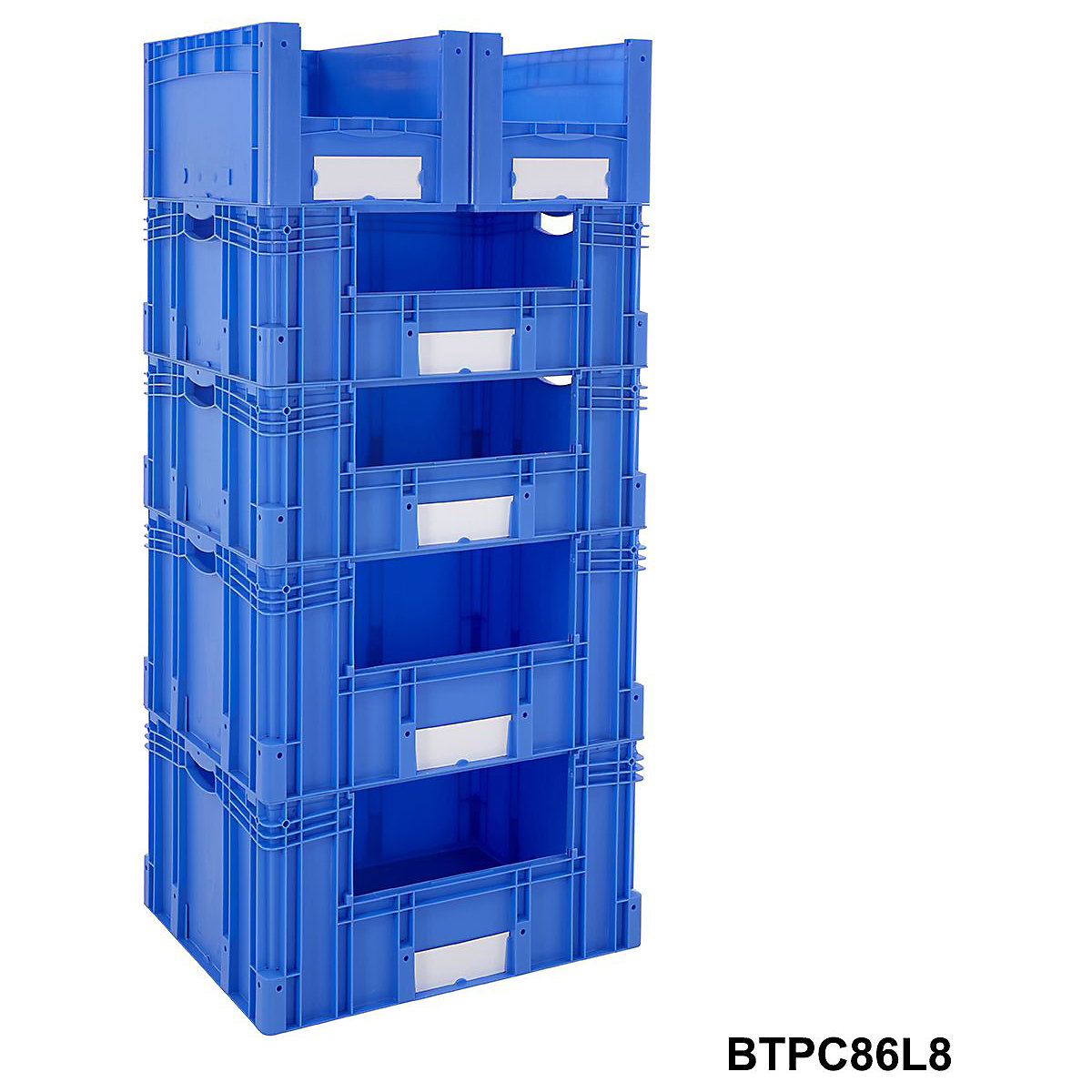 Euro Stacking Pick Bin Columns With Side Opening 600mm Depth (Product illustration 11)-10