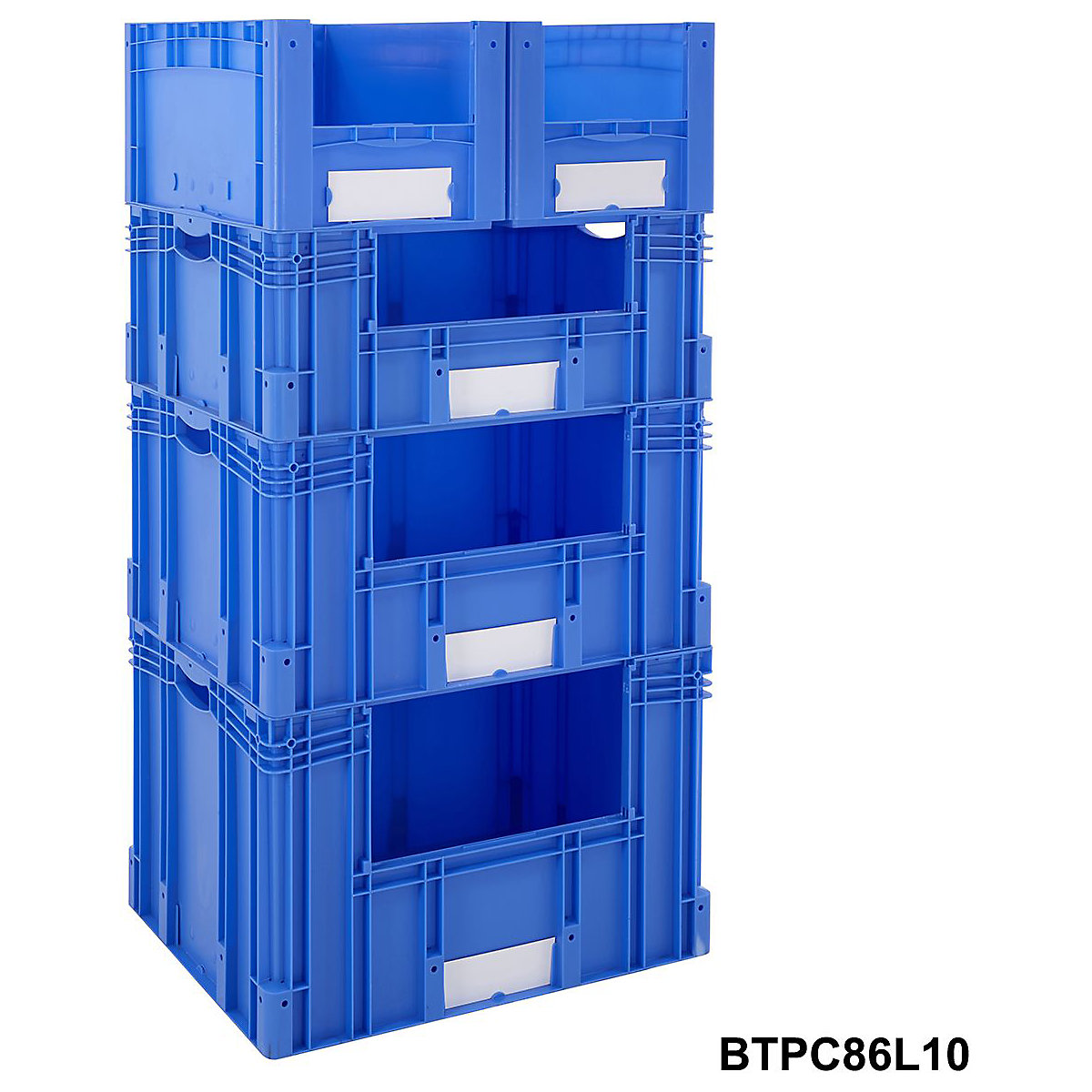 Euro Stacking Pick Bin Columns With Side Opening 600mm Depth (Product illustration 13)-12