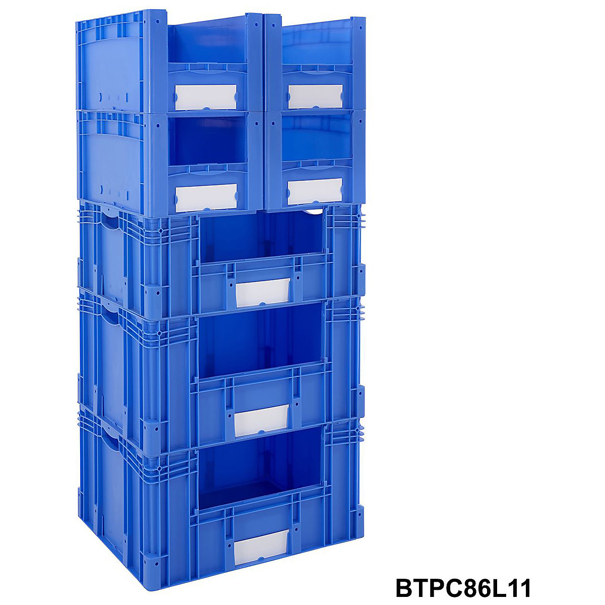 Euro Stacking Pick Bin Columns With Side Opening 600mm Depth (Product illustration 14)-13