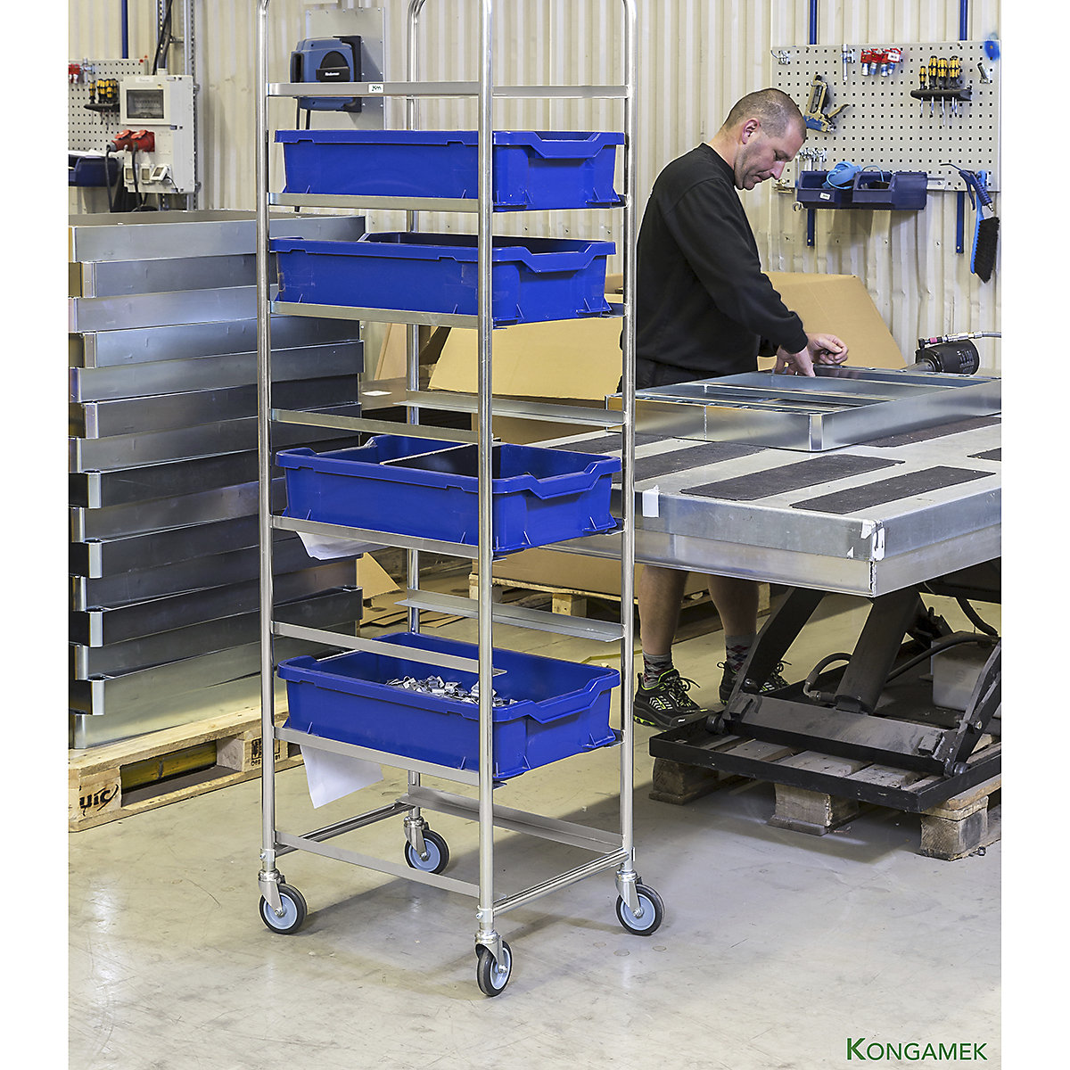 Kongamek Euro Container Trolleys (Product illustration 8)-7