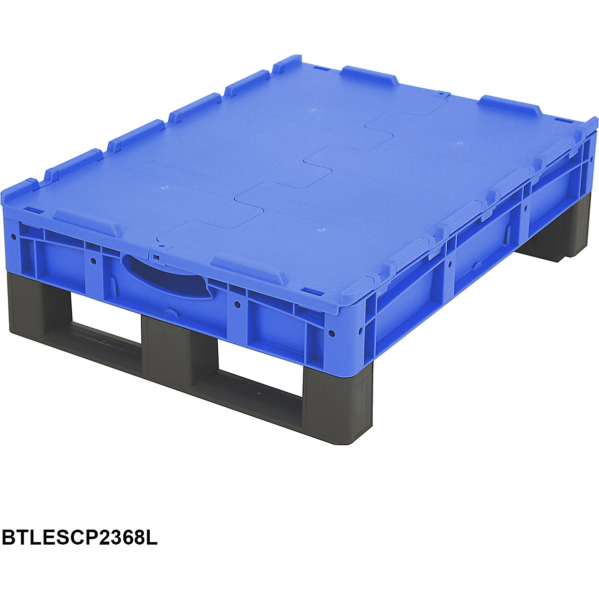 Large Euro Stacking Container with Pallet Skids (Product illustration 8)-7